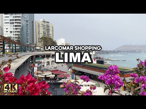 Video: Verken die Larcomar-winkelsentrum in Lima, Peru