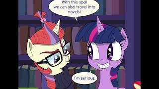 Books - My Little Pony Comic Dub Twilight Sparkle Moon Dancer Comedy