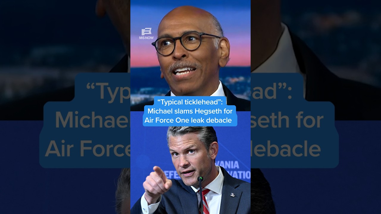 'Typical ticklehead': Michael slams Hegseth for Air Force One leak debacle