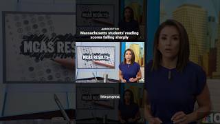 Massachusetts students' reading scores falling sharply