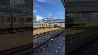 209系 JR内房線 入線 木更津駅 JR Uchibo Line