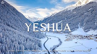 Yeshua : Piano Instrumental Music With Scriptures & Winter Scene ❄ Divine Melodies