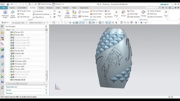 Siemens NX surface design