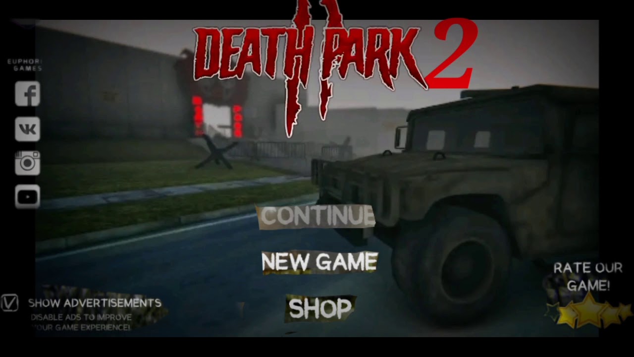 Death Park 2 Main Menu Gameplay [Fanmade]