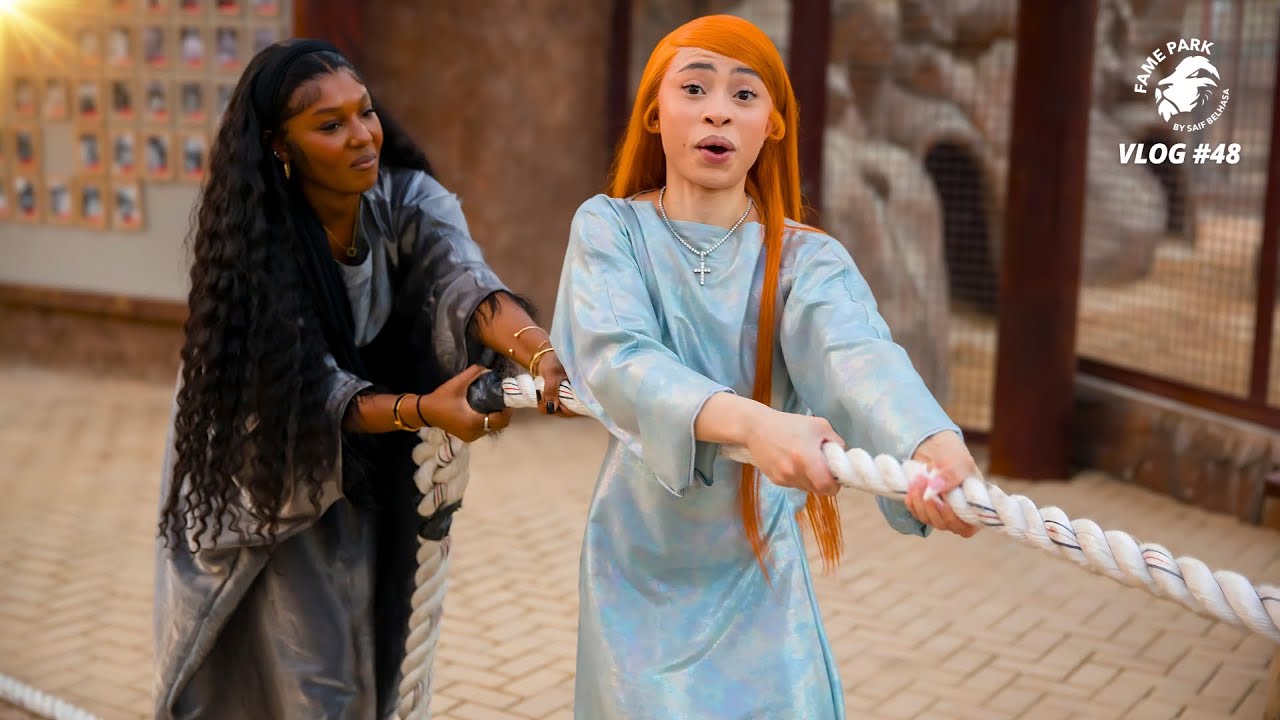 ICE SPICE: An Unforgettable Day at Dubai Billionaire's ZOO! 🦁 #icespice  #dubai #rapper