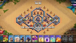 Easily 3 stars on Goblin Grand Warden Challenge.    #gaming #clashofclans #youtube