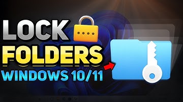 How to Lock or Password Protect a Folder in Windows 10 & 11 (Tutorial)