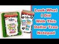 Quick &amp; Easy Dollar Tree Notepad Idea | Mindless Crafting