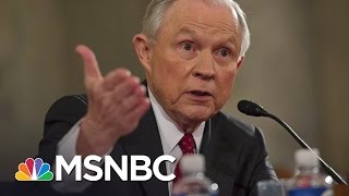 Jeff Sessions Says NYC Is Soft On Crime | All In | MSNBC screenshot 5