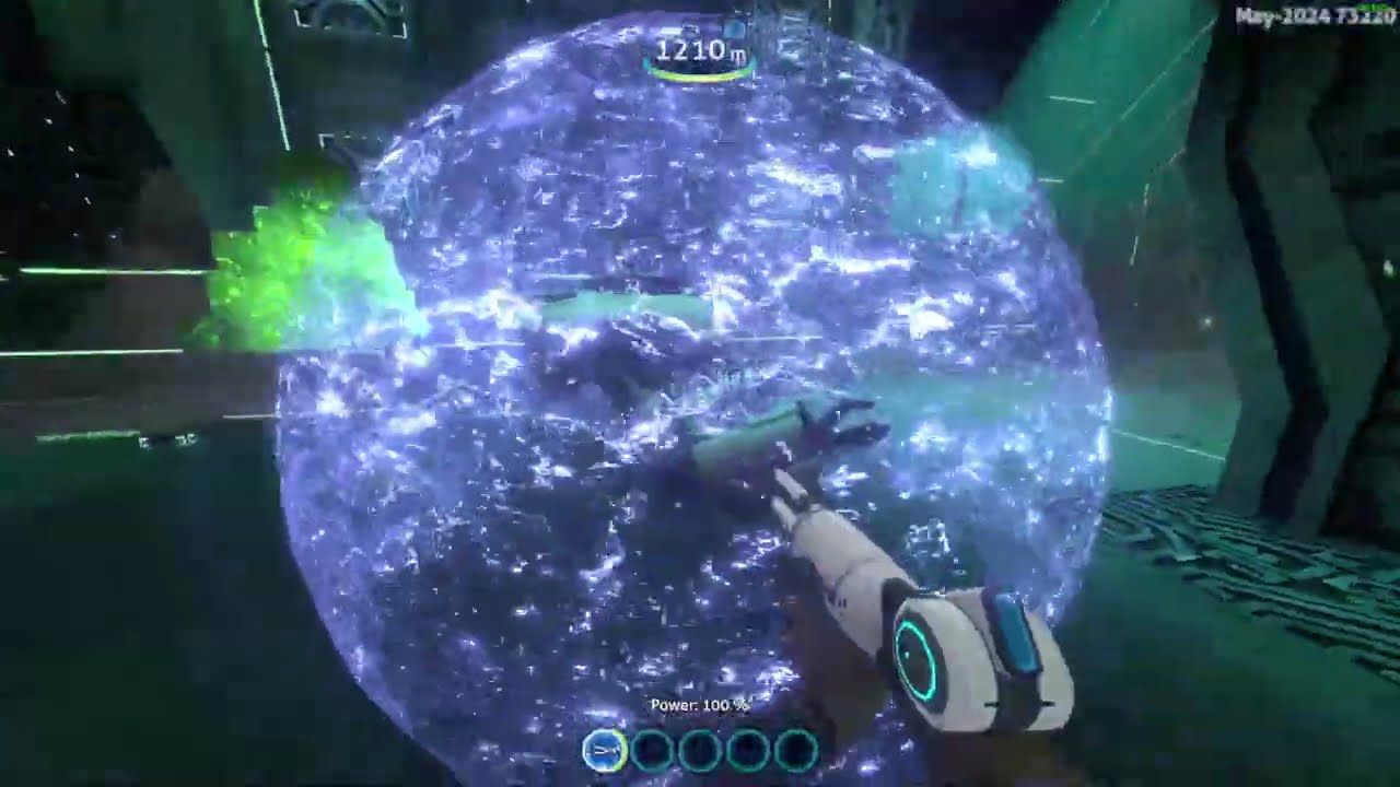 Subnautica - 73220 Prawn Suit stuck in alien bases. 2nd method. Epileptics, watch with caution.