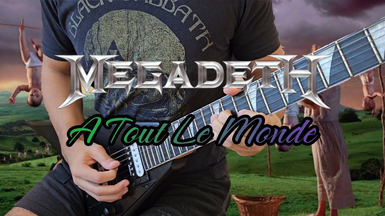 Megadeth - A Tout Le Monde ( Guitar Solo Cover 2025 ) Victor Magalhães ...