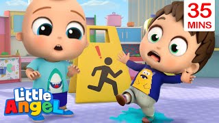 Watch Out For Dangers At Daycare + More Little Angel Kids Songs & Nursery Rhymes