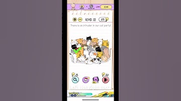 Brain test level 22 answer #braintest