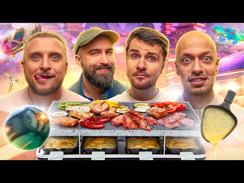 RACLETTE LEAGUE : tu manges une raclette OU tu passes la raclette (feat Thomas & Amixem)