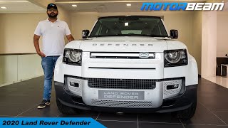 2020 Land Rover Defender Detailed Walkaround - Crazy SUV 🔥🔥 | MotorBeam हिंदी