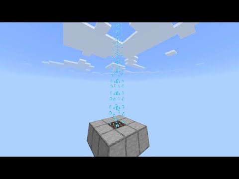 Bubble Column Flying Machine! Minecraft Bedrock 1.16