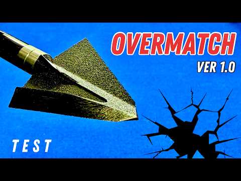 OVERMATCH 100 gr: BROADHEAD TEST—VERY HIGH SCORE! #elitearchery #ravincrossbows