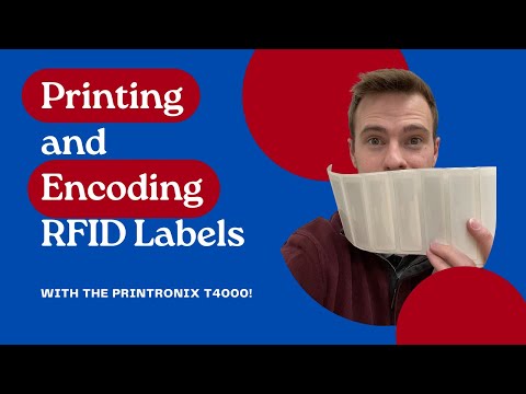 Printing and Encoding RFID Labels on the Printronix T4000