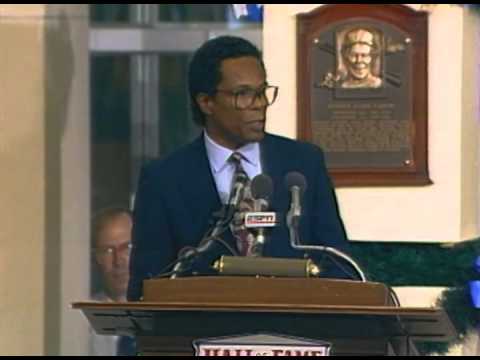 Rod Carew 1991 Hall of Fame Induction Speech 