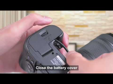 How to use LP E6 Dummy battery