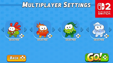 Om Nom: Run Nintendo Switch 2 - 4-Player Co-Op Gameplay