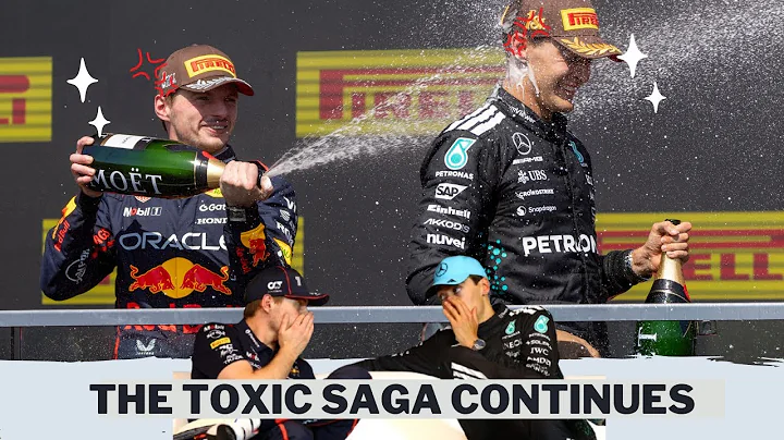 Max Verstappen and George Russell's f1 divorce arc but it's getting worse