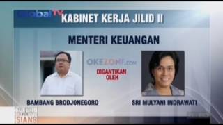 Ini Menteri Baru di Kabinet Kerja Jilid II