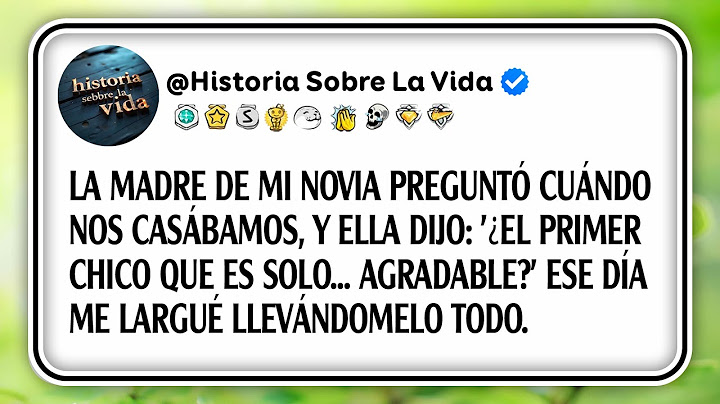 La Madre De Mi Novia Preguntó Cuándo Nos Casábamos, Ella Se Rió Y Yo Me Largué Llevándomelo Todo.
