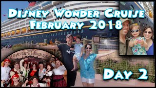 Disney Cruise Vlog: Disney Wonder Western Caribbean Cruise; Day 2- At Sea