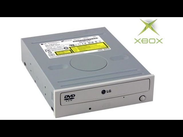 Testing a modified LG GDR-8163B DVD drive for an original Xbox