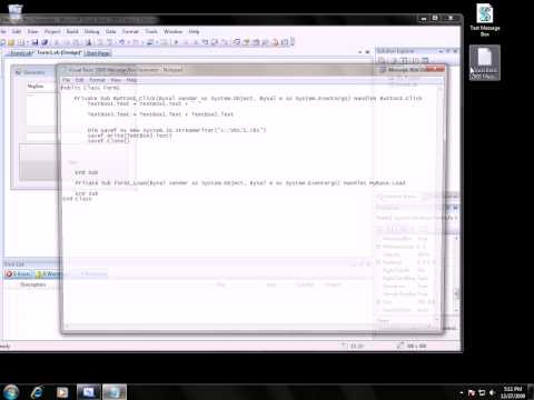 Visual Basic 2008 Message Box Generator Saves In Vbs