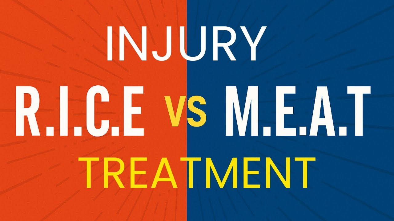 Injury Treatment RICE vs MEAT Methods | Last Stop 4 Pain - YouTube