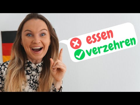 Die besten Alternativen für typische Verben (Deutsch lernen b2, c1)