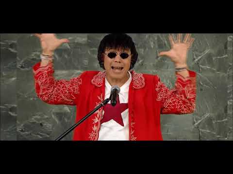 Crisitinito da un discurso en la ONU, habla acerca de la Paz y el medio ambiente