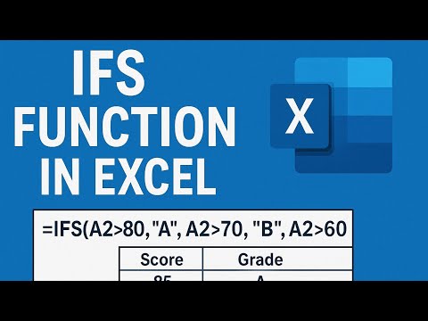 ✅ How to use IFS Function in Excel - Beginner to Pro #exceltips #excel #exceltutorial #excelformula