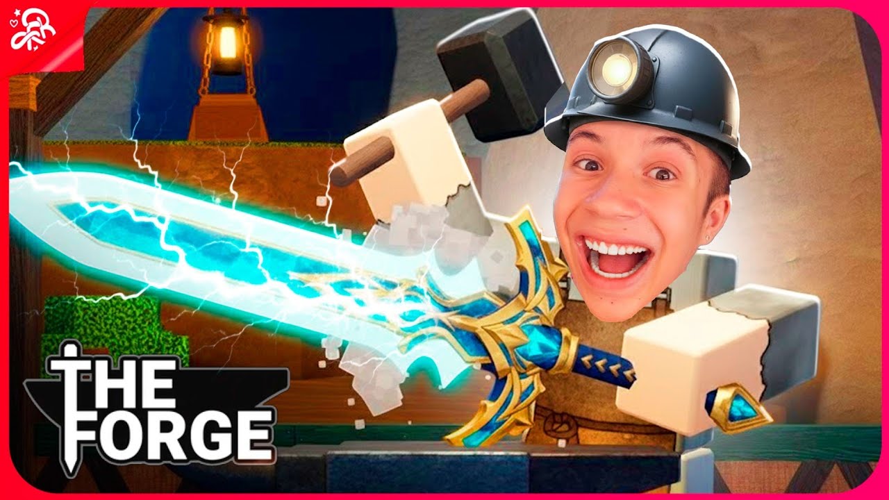EU VIREI FERREIRO NO ROBLOX (A Forja)