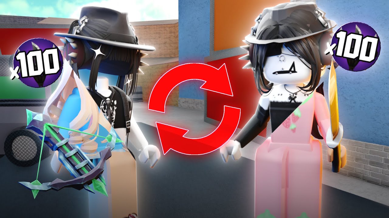 We Became A TRY HARD In MM2...