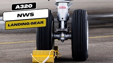 Uitleg over de neuswielbesturing van de A320 | Landingsgestel van de A320
