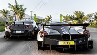 1000HP Pagani Huayra BC | Forza Horizon 5 | Race Gameplay