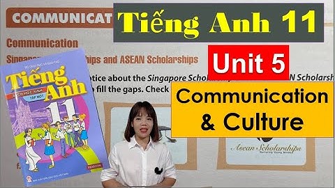 Tiếng Anh lớp 11 Unit 5 Communication and culture - Being part of ASEAN / HeartQueen Quyên Hoàng