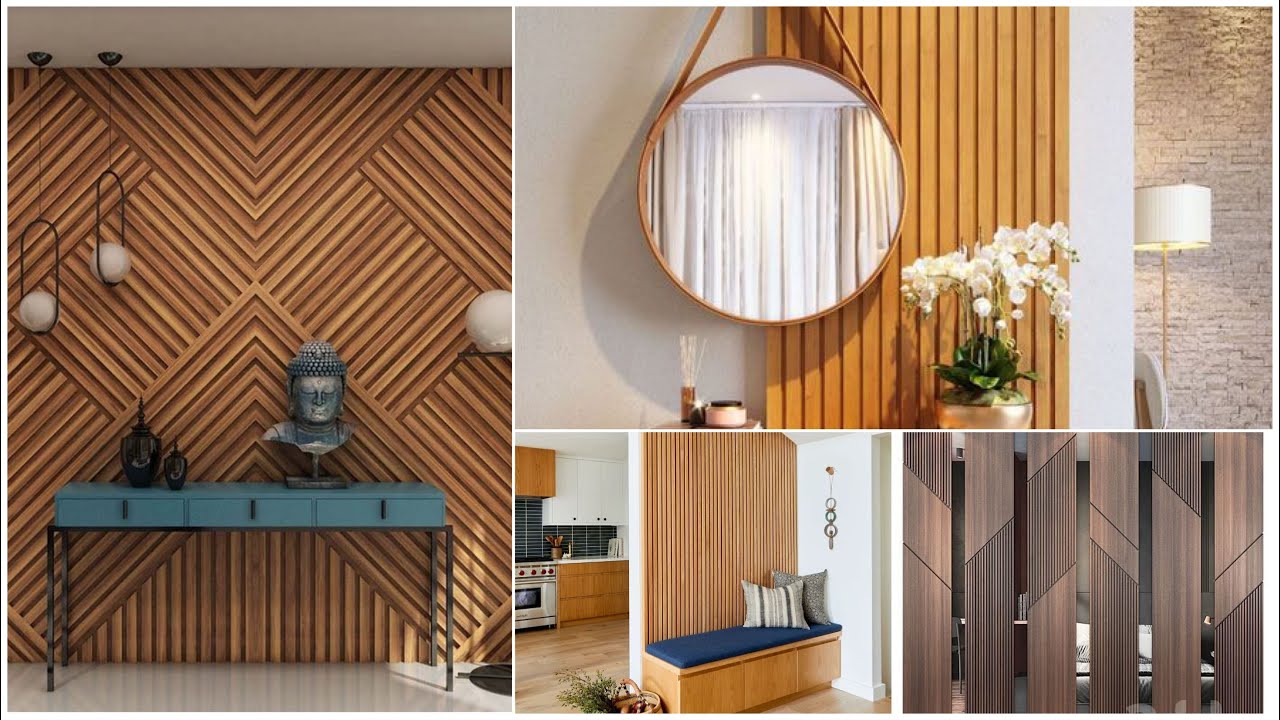 Wooden wall decorating ideas 2023 |Interior wall design| Living Room ...