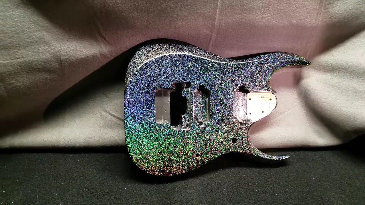 Holoflake Guitar Finish - GuitarPaintGuys