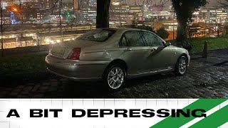 There is NOTHING AFTER the Rover 75 - Modern Cars Are Depressing - Rover 75 POV Night Drive