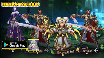 Immortal Raid Gameplay/First Look/New Mobile Game