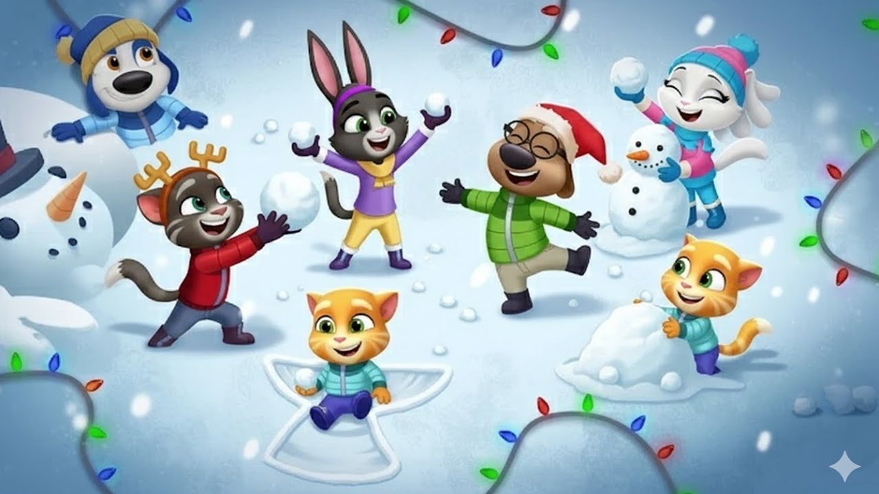 My Talking Tom Friends 2 Gameplay Android ios 