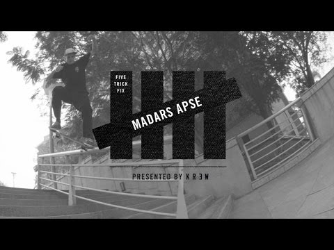 5 Trick Fix: Madars Apse | TransWorld SKATEboarding