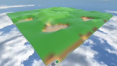 20 x 20 Procedurally Generated VR Terrain Showcase