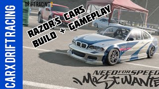Build BMW M3 Razor Most Wanted | •CarX Drift Racing2