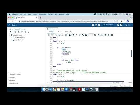 How to avoid infinite do loops in SAS - YouTube