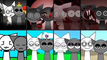 Incredibox - Sprunki but MIX WENDA and GRAY in ALL Different Mods